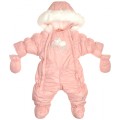 Комбинезон-трансформер на овчине Ластенок р-р 68-80 Garden Baby 101016-36/3